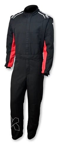 Suit Axis 2.4 1pc Large Black/Red - Fenix Motorsports - Safety Equipment,Safety Clothing,Driving Suits