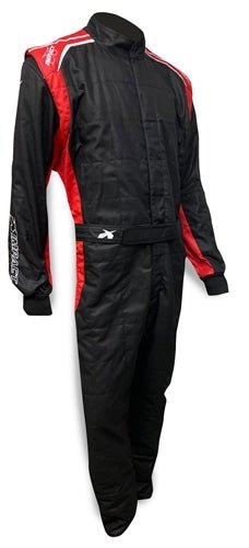 Suit Racer 2.0 1pc Small Black/Red - Fenix Motorsports - Safety Equipment,Safety Clothing,Driving Suits