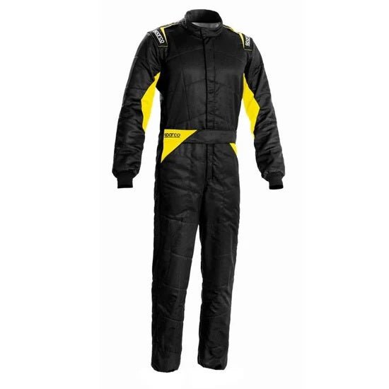 Suit Sprint Size 52 Blk Yellow Bootcut - Fenix Motorsports - Safety Equipment,Safety Clothing,Driving Suits