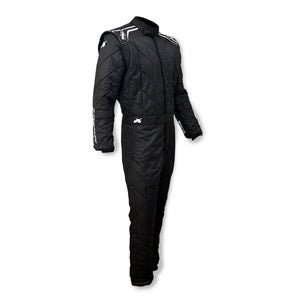 Suit TF20 1pc X - Large Black SFI 3.2A/20 - Fenix Motorsports - Safety Equipment,Safety Clothing,Driving Suits