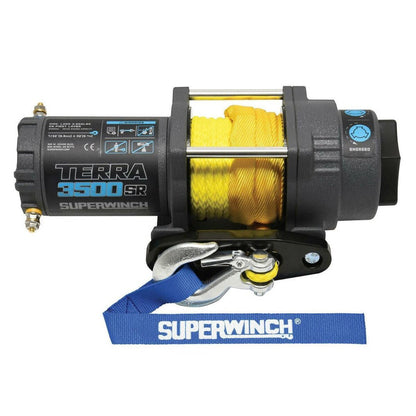 Superwinch Terra 3500SR Powersports Winch with Synthetic Rope - 1135270 - Fenix Motorsports - Winch