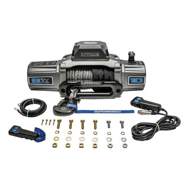 SX10SR Winch Graphite 12V 10000 lbs - 1710201 - 1710204 - Fenix Motorsports - Winch