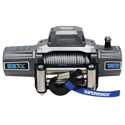 SX12 (SR) Winch 12V 12000 lbs with Synthetic Rope - 1712201 - Fenix Motorsports - Winch