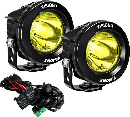 Vision X 3.7" CG2 Single LED Light Cannon Kit - Fenix Motorsports - Light Pod