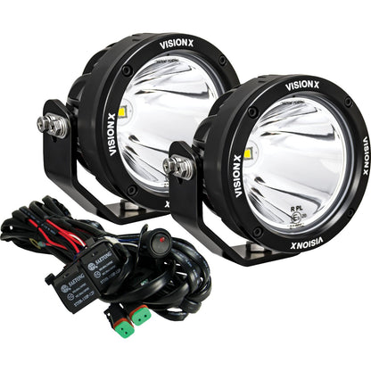 Vision X 4.7" CG2 Single LED Light Cannon Kit - Fenix Motorsports - Light Pod