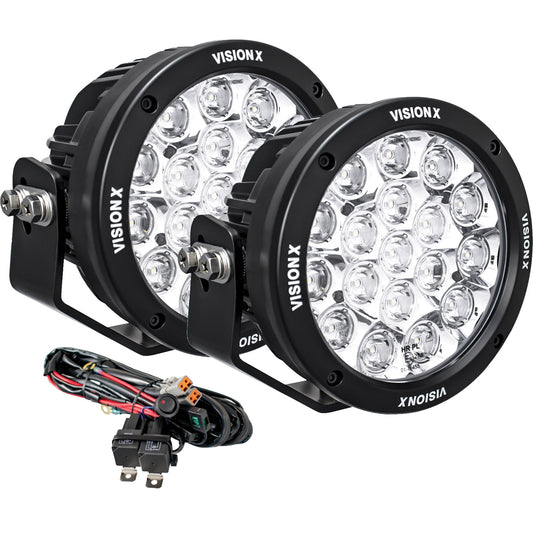 Vision X 6.7" CG2 Multi LED Light Cannon Kit - Fenix Motorsports - Light Pod
