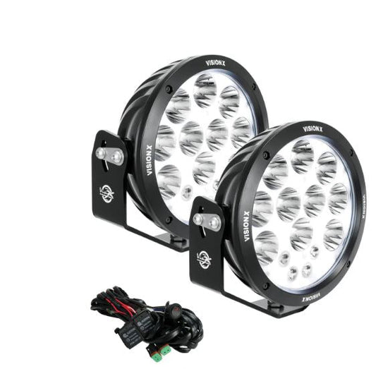 Vision X 8.7" ADV Light Cannon Kit - Fenix Motorsports - Light Pod