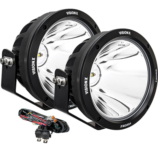 Vision X 8.7" CG2 Single LED Light Cannon Kit - Fenix Motorsports - Light Pod