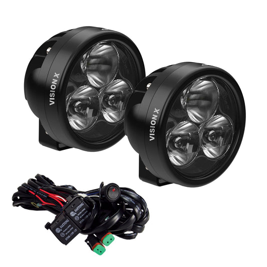 Vision X CR - 3 Hybrid Beam Driving Light - Fenix Motorsports - Light Pod