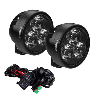Vision X CR - 3 Spot Beam Driving Light - Fenix Motorsports - Light Pod