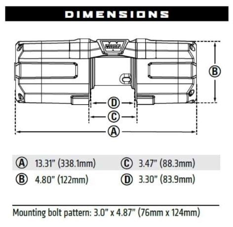 WARN AXON 35 WARN Powersport Winch - Fenix Motorsports - Winch