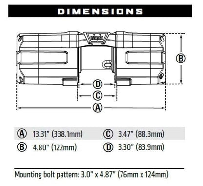 WARN AXON 35 WARN Powersport Winch - Fenix Motorsports - Winch