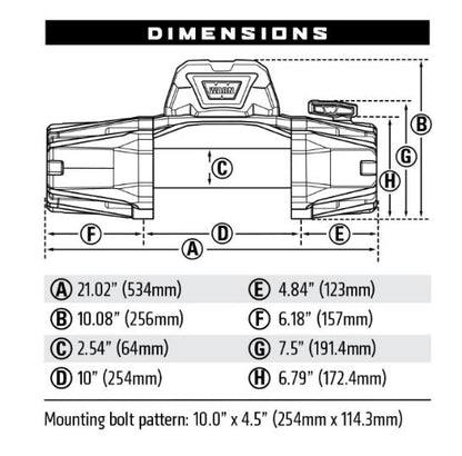 WARN VR EVO 10 (S) Winch - Fenix Motorsports - Winch