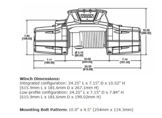 WARN ZEON 10 (S) Platinum Winch - Fenix Motorsports - Winch