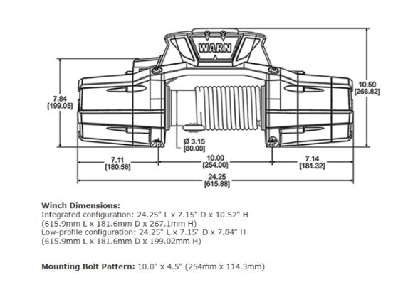 WARN ZEON 12 (S) Platinum Winch - Fenix Motorsports - Winch