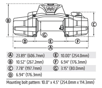 WARN ZEON XD 14 - S - 110014 - Fenix Motorsports - Winch