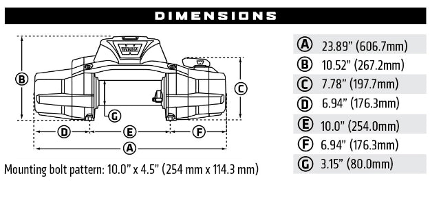 WARN ZEON XP 12 - S - 110120 - Fenix Motorsports - Winch