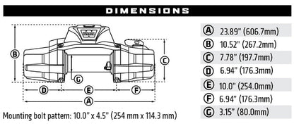 WARN ZEON XP 12 - S - 110120 - Fenix Motorsports - Winch